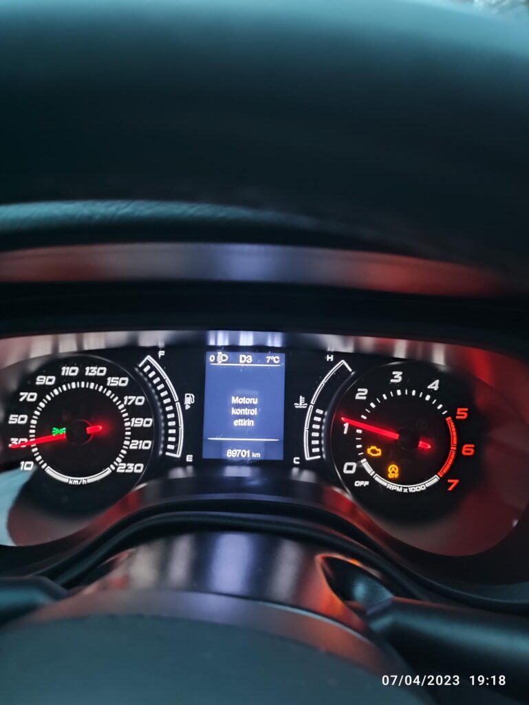 Fiat Motoru Kontrol Ettirin Uyarısı: Nedenleri ve Çözüm Yolları