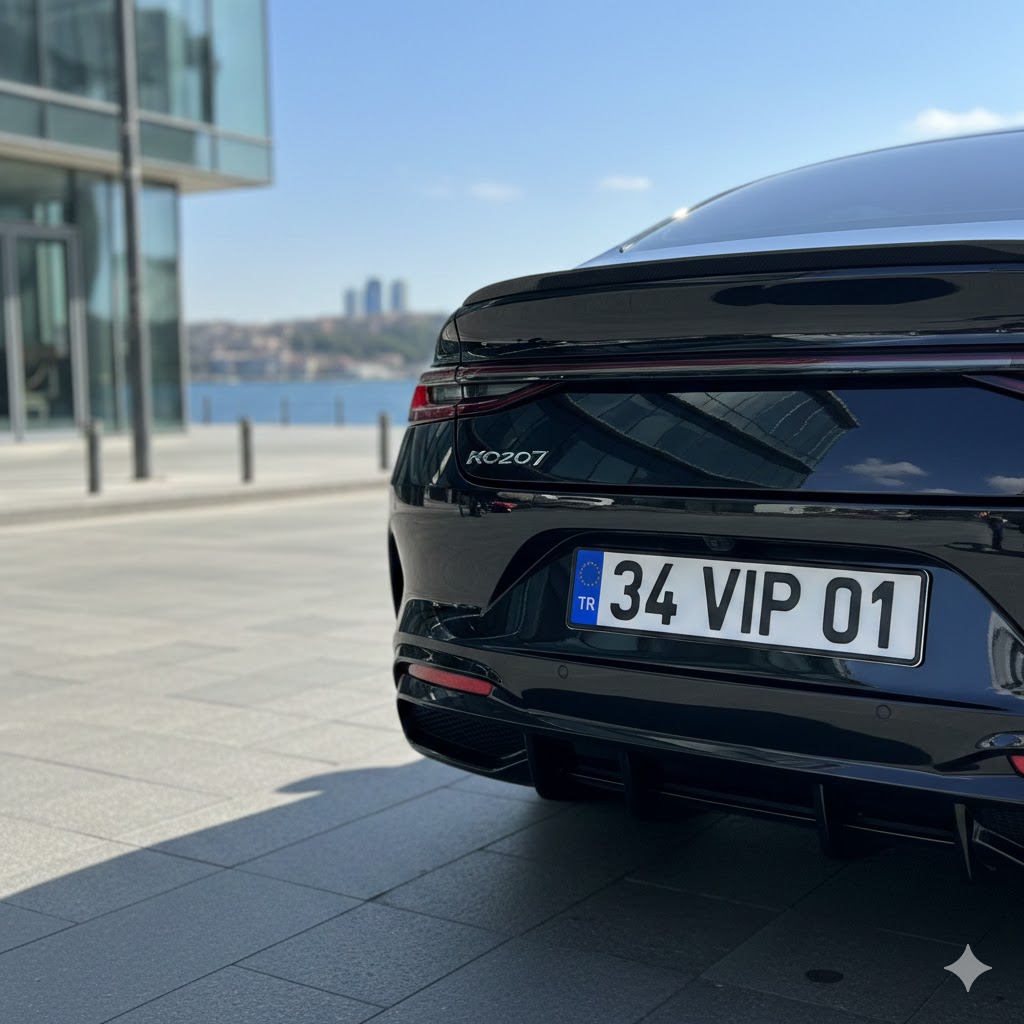 2026 yılı özel plaka fiyatları ve 34 VIP 01 özel plaka tahsis süreci