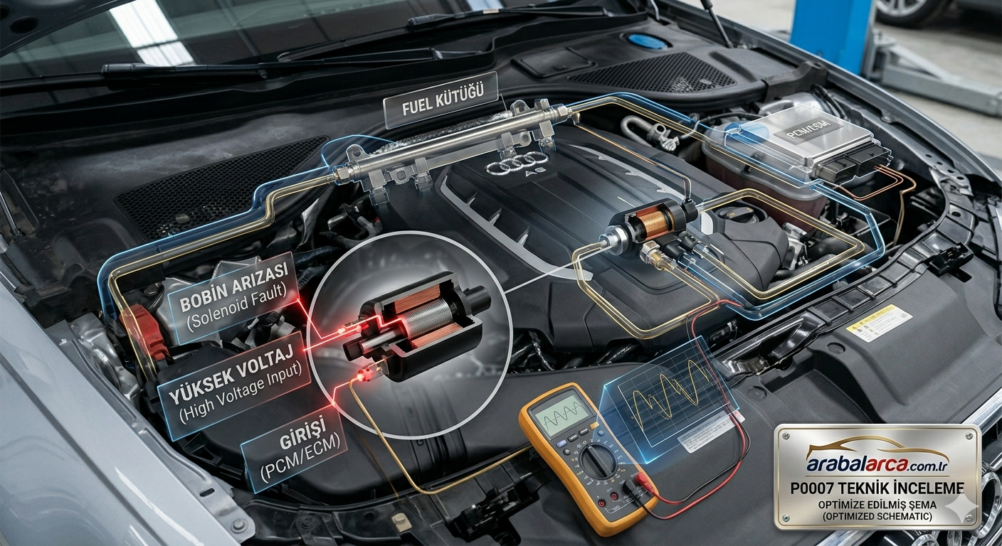 P0007 arıza kodu