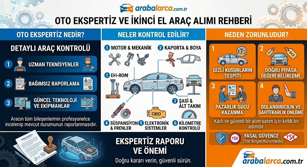 Oto Ekspertiz Nedir ve İkinci El Araç Alırken Neden Zorunludur?