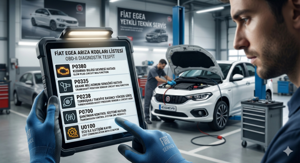 Fiat Egea arıza kodları