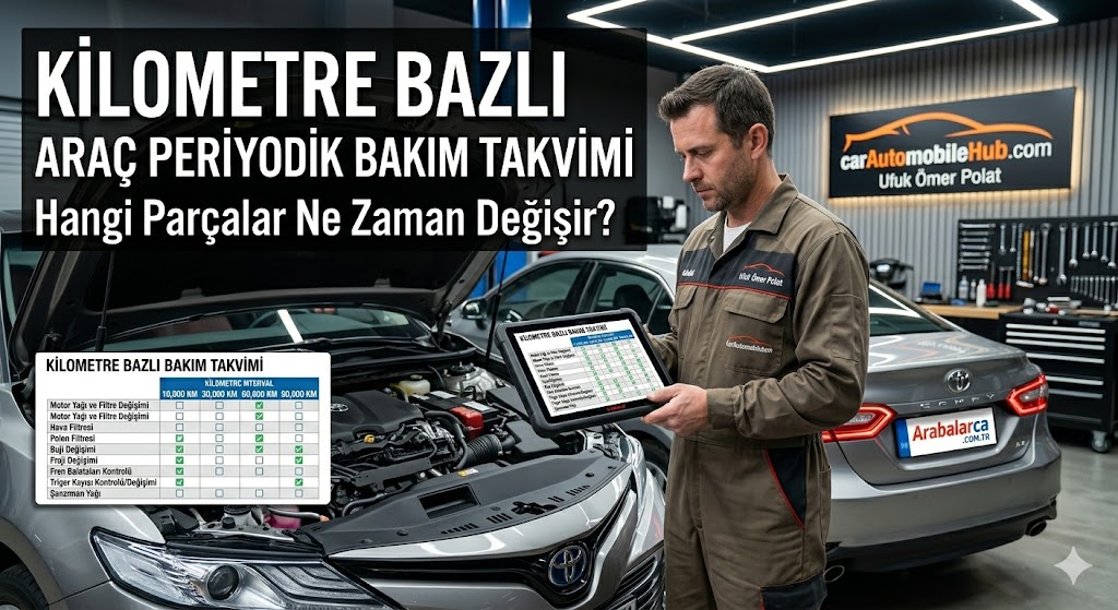 kilometre bazlı araç periyodik bakım takvimi