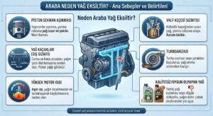 araba neden yağ eksiltir