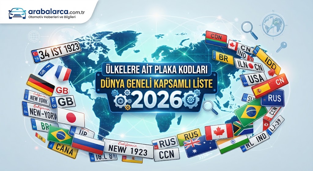 ulkere ait plaka kodlari 1