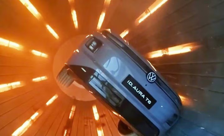 Volkswagen mısır patlatma makinesi